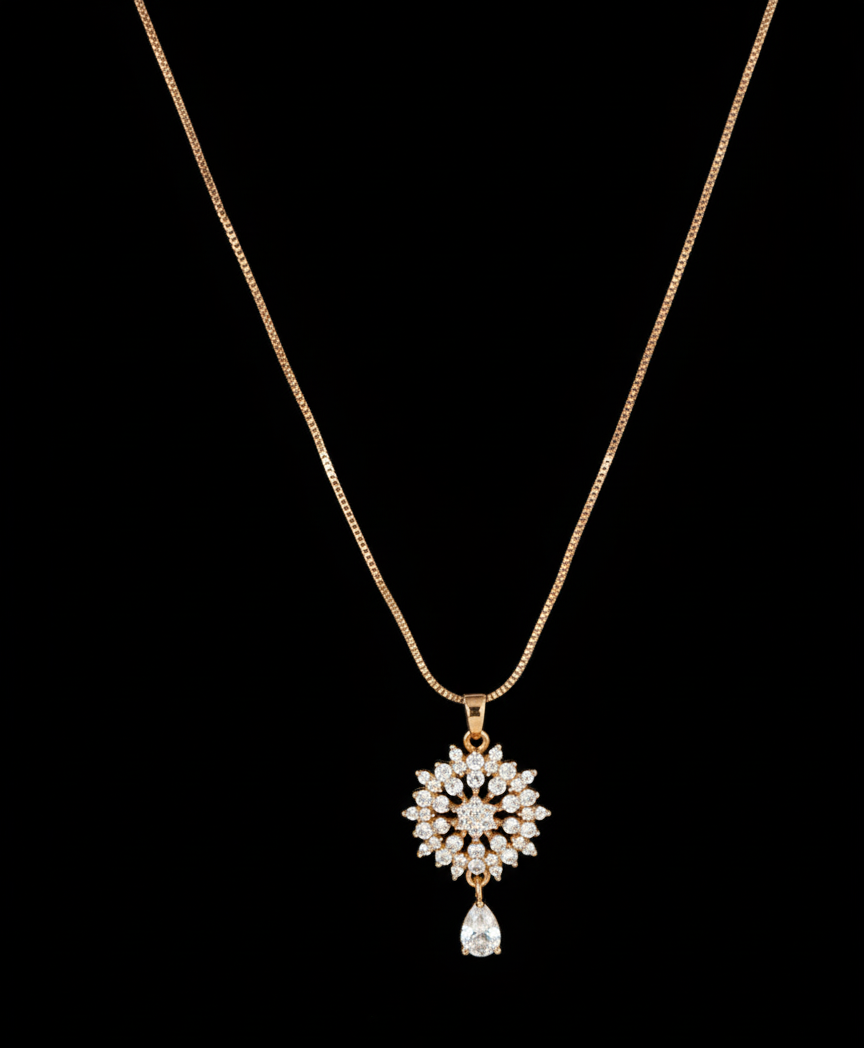 ✨ *Gold & Diamond‑sparkle Jewellery Set* ✨