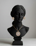 ✨ *Gorgeous Gold Diamond‑Pink Crystal Jewellery Set* ✨