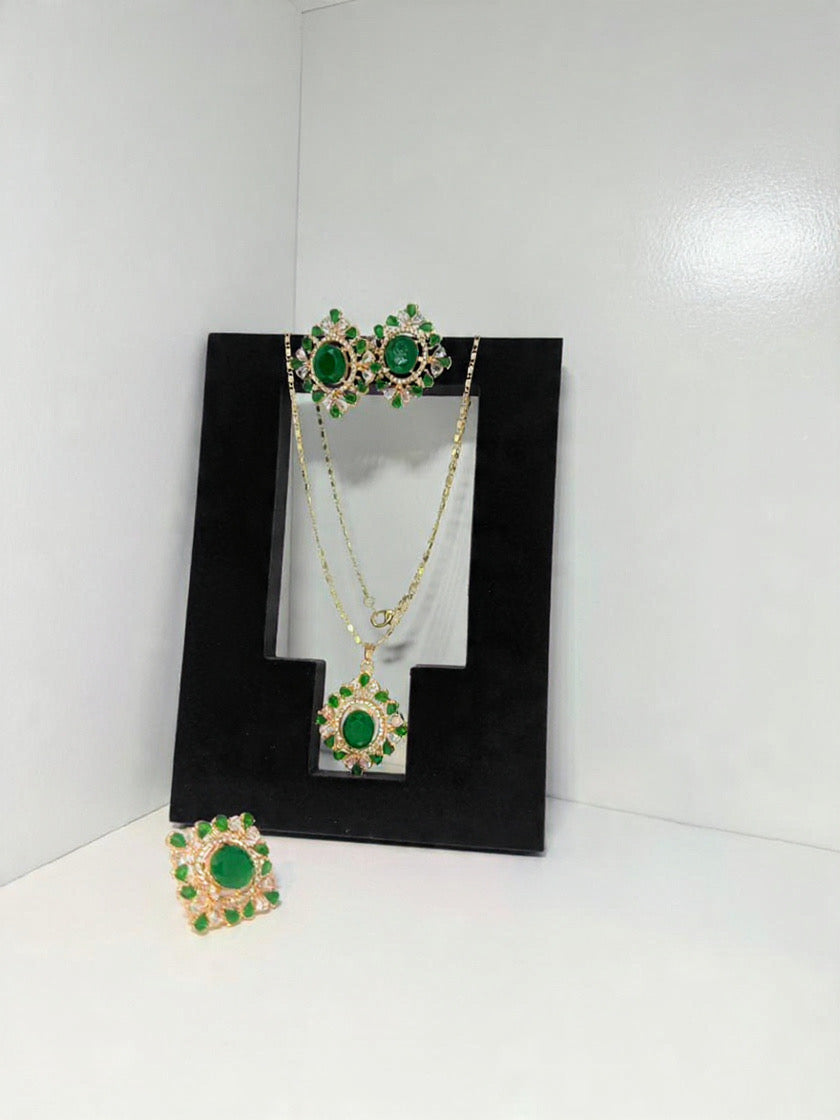 Vibrant Green Luxury Jewellery