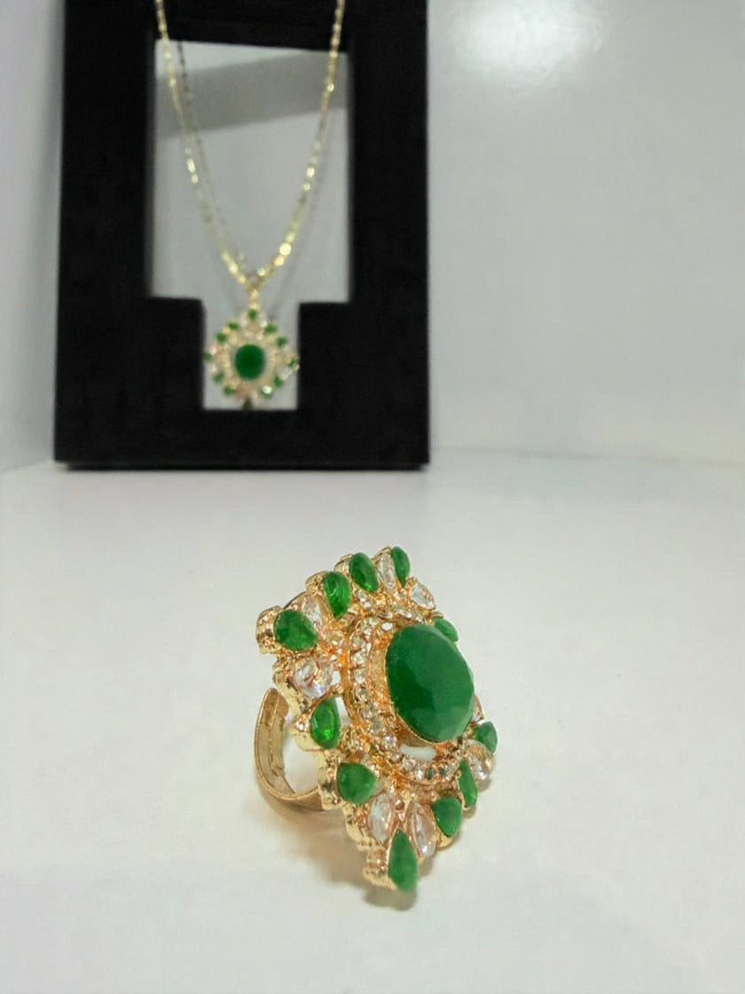 Vibrant Green Luxury Jewellery