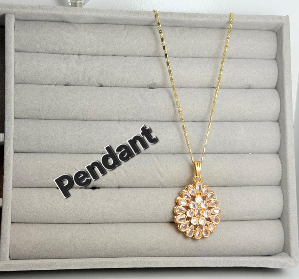 ✨ *Stunning Gold & Diamond‑cut Jewellery Set* ✨