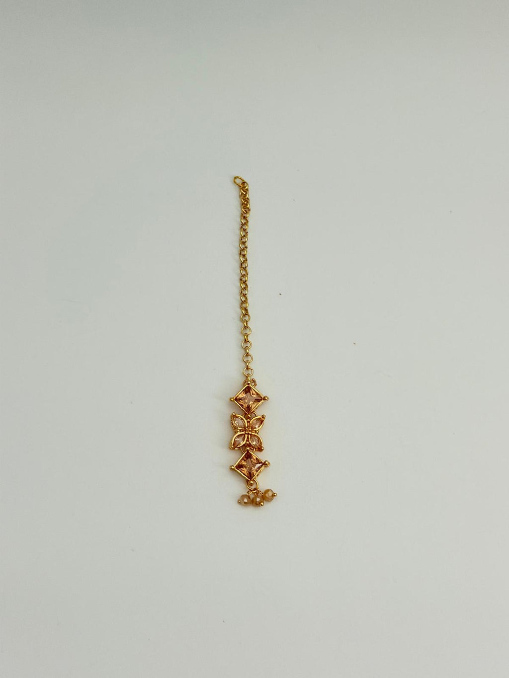 ✨ *Gold‑tone Floral Necklace & Earring Set* ✨