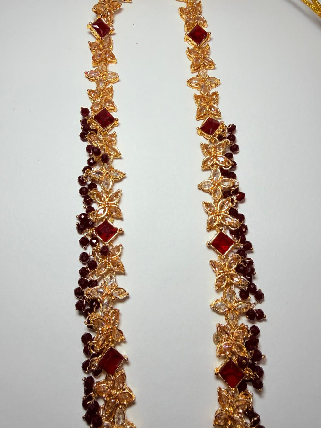 Crimson Princess Set| The Shahi Garnet Collection|