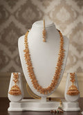 ✨ *Gold‑tone Floral Necklace & Earring Set* ✨