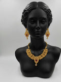 ✨ *Gorgeous gold‑plated necklace & earring set* that screams luxe vibes ✨.