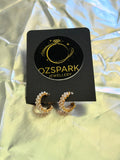 ✨Pearl Crescent Earrings ✨