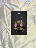 ✨Pink Crystal Drop Earrings ✨