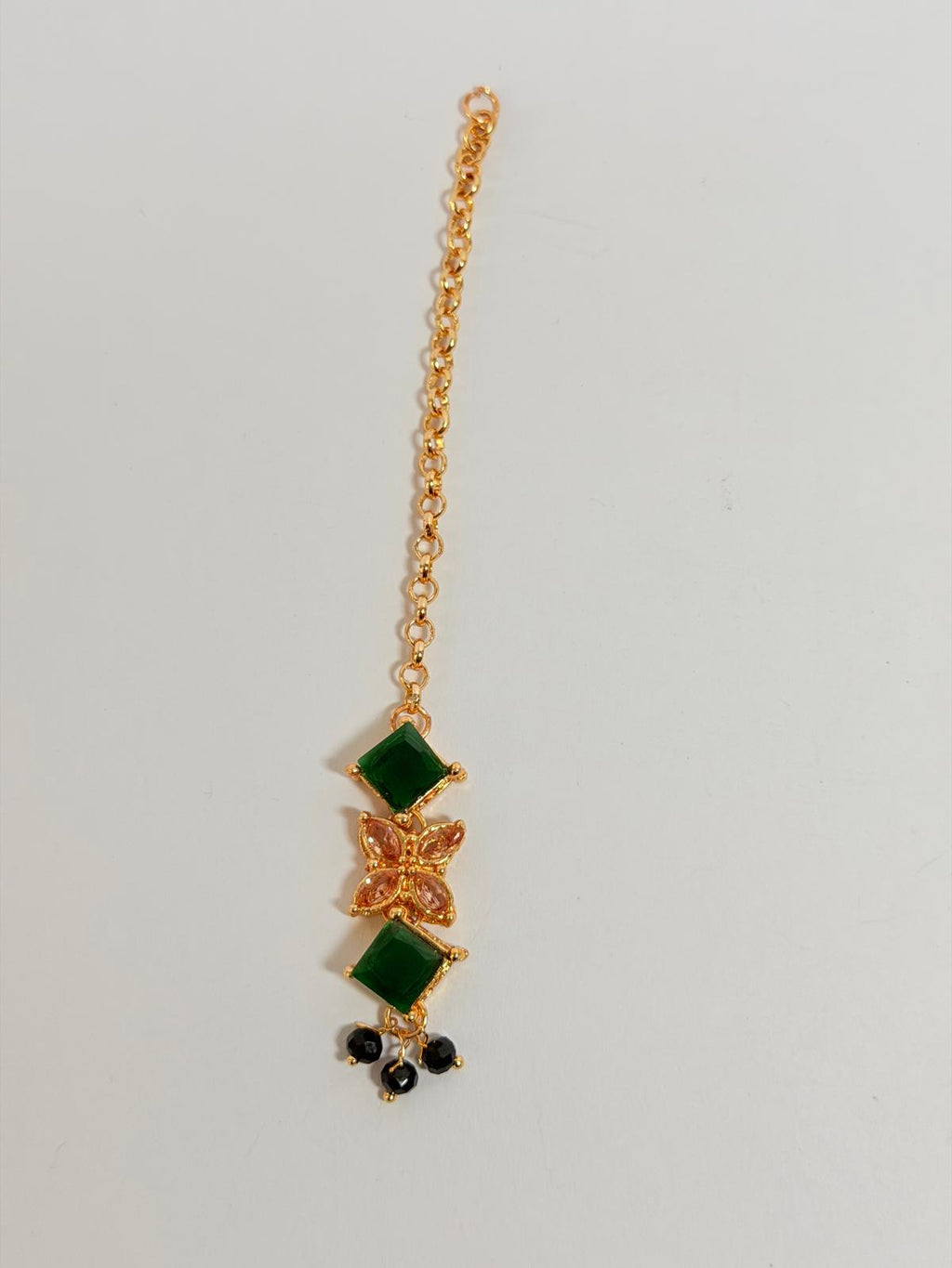 _Stunning Rose‑Gold Necklace & Earring Set_